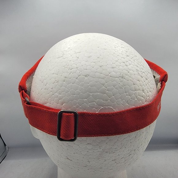 Nike Sideline SMU Mustangs Horse Red Visor Casual Comfort Adjustable Breathable - Picture 3 of 6